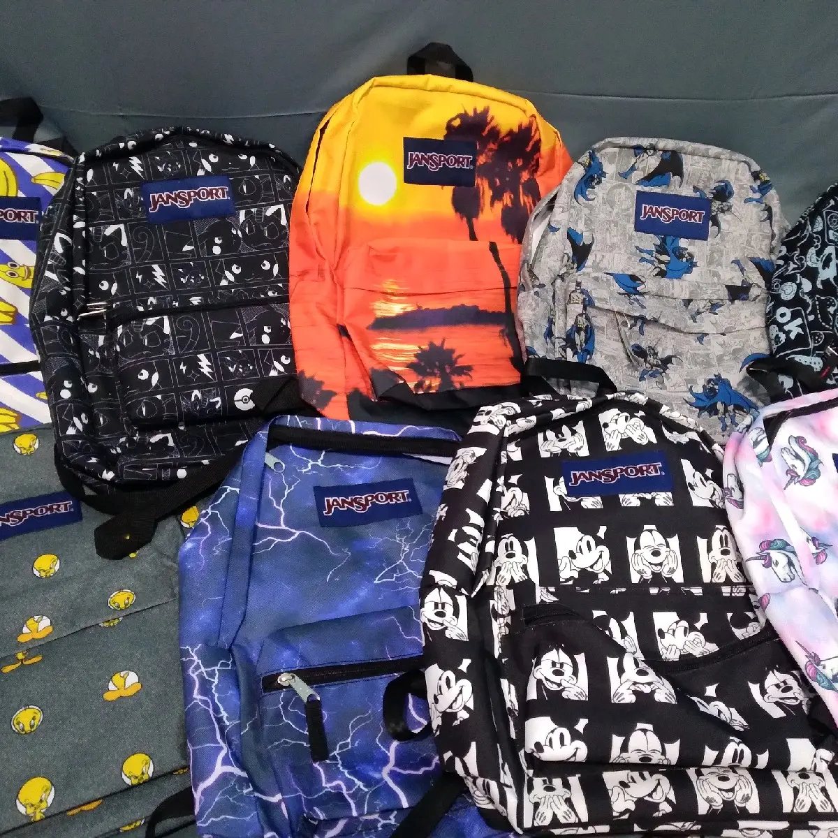 Tas jansport JSRansel Tas jansport  galaxy Tas Sekolah Menengah dan Kuliah, Tas Punggung Mahasiswa , Tas Sekolah Pria dan Wanita GWMA Backpack