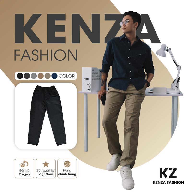 Quần KaKi Nam Quảng Châu, quần Nam Dài 6 màu, size 45-120kg, cạp chun, from rộng, 95% cotton mềm mại, mát- kaki dài