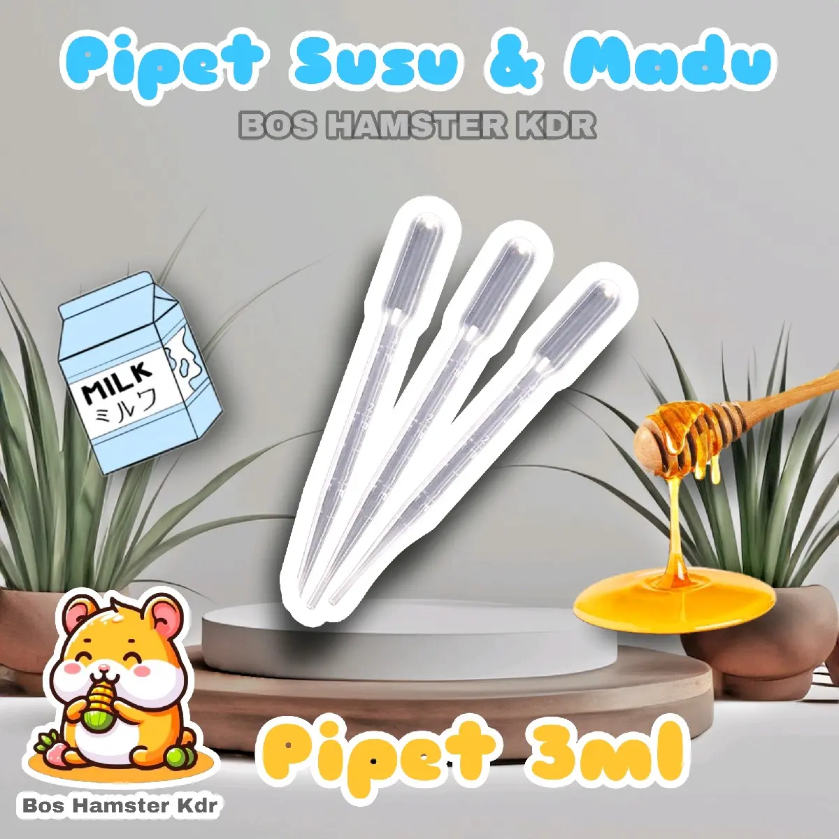 5pcs Spet Susu & Madu Hamster 3ml