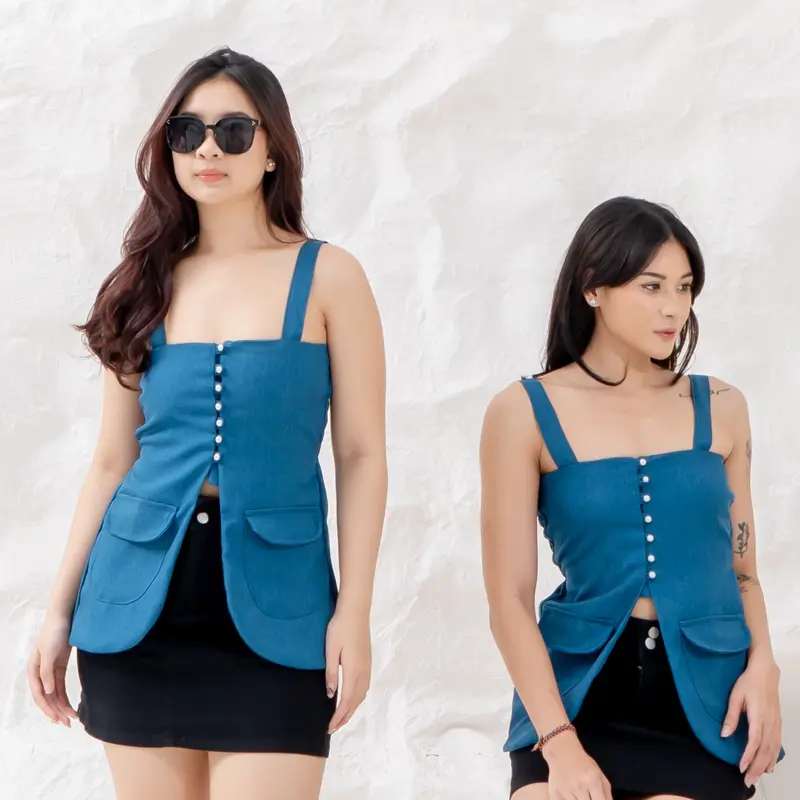 [GURLBUCKET] Malow Top / Atasan / Top Semiwoll "Pakaian Wanita" 5