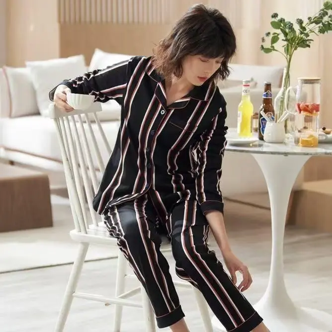 baju tidur piyama pp wanita bahan kaos tebal import Celana Cewek Panjang 1