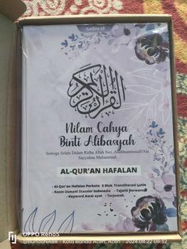 Product Review of Quran Custom Nama by Nadira.id Ukuran A5 from @**💎 0