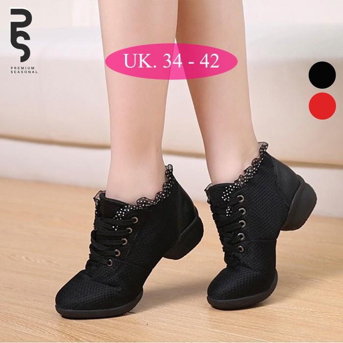 Amanah Edith - Sepatu Dansa Latin / Olahraga / Jalan Santai Lentur 4