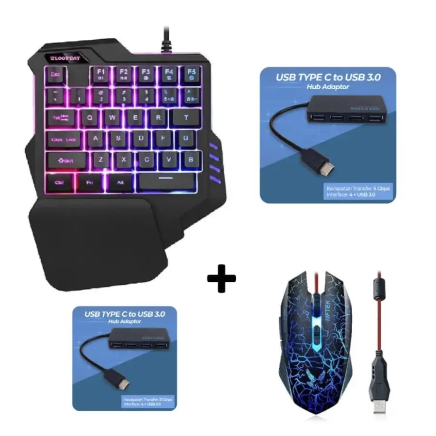 KEYBOARD+MOUSE+TYPE-C