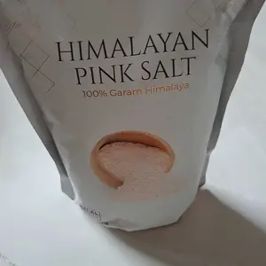 Garam Himalaya 1 Kg Safiya Himalayan Pink Salt Penyedap Rasa Natural