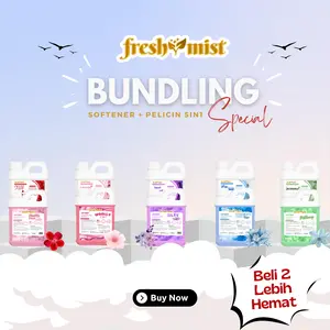FreshMist PAKET BUNDLING Softener + Pelicin pakaian 3in1 Beli 2 Lebih Hemat