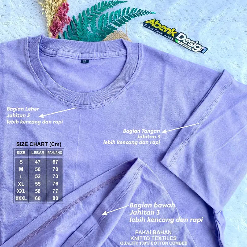Kaos Sablon Murah Wong Liyo Ngerti Opo cotton combet 24s 2
