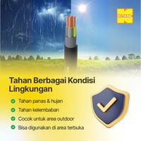 Gambar KITANI - NYY 3x4 mm² - 50 Meter -  Kabel Listrik Tembaga Kawat dari Kitani Official Store Kab. Tangerang 5 Tokopedia
