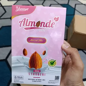 ALMONDE BOX - Susu Almond Kaya Asam Folat - Nutrisi Lengkap | Minuman Sehat Rendah Gula