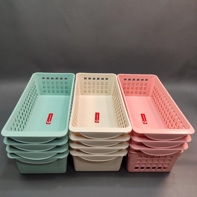 Product Introduction of Paket 1-3 Pcs Keranjang Jasper S CLIOPLASTICS  Serbaguna/ Storage Basket Lemari Plastik 17