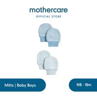 Gambar Mothercare 2 Pack My First Cotton Baby Mitts - Aksesoris Bayi Laki-laki (Multi) - 1-3 Months dari Mothercare Indonesia Kota Administrasi Jakarta Utara 1 Tokopedia
