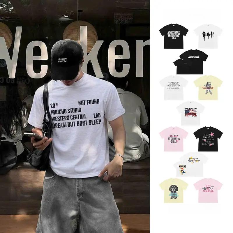 Áo thun cotton phổ thông cho nam và nữ nữ form boxy chất slub thoáng mát BST Áo Phông Nữ-Áo Thun Boxy-Áo Boy Phố aothun retro sale daile