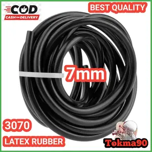 Karet Slingshot Ikan 7mm 3070 Panjang 1 Meter Dan 50cm Realpict