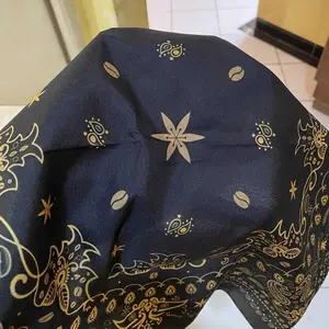 Slayer Bandana Scarf Motif Merah Marun  Paisley Syal