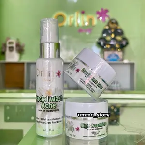 (COD ORIGINAL) PAKET ACNE HEMAT ORLIN BEAUTY