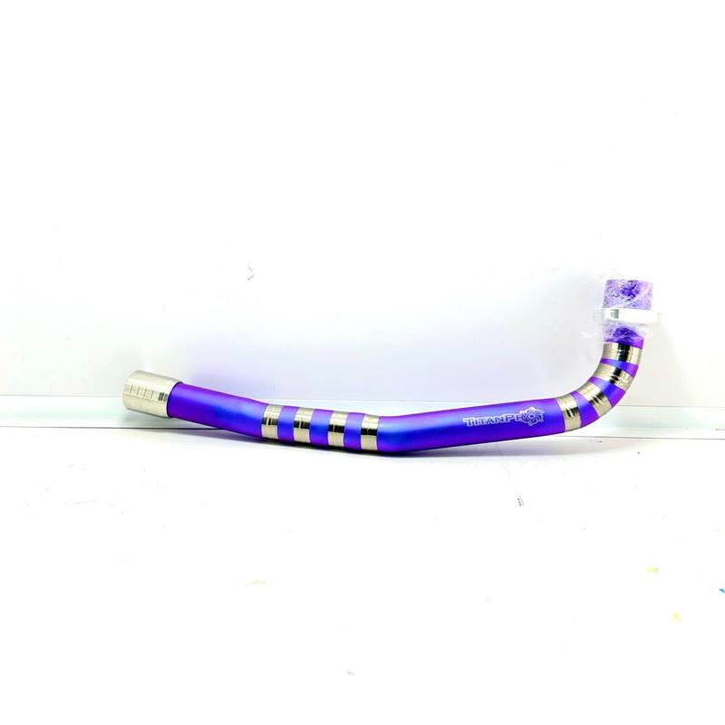 Cổ pô titan Full nhám Wave nhỏ, 100, RS, Dream Form Zin - Bền đẹp, không rỉ sét, nhiều màu sắc khi nóng - Phụ Kiện, Inox