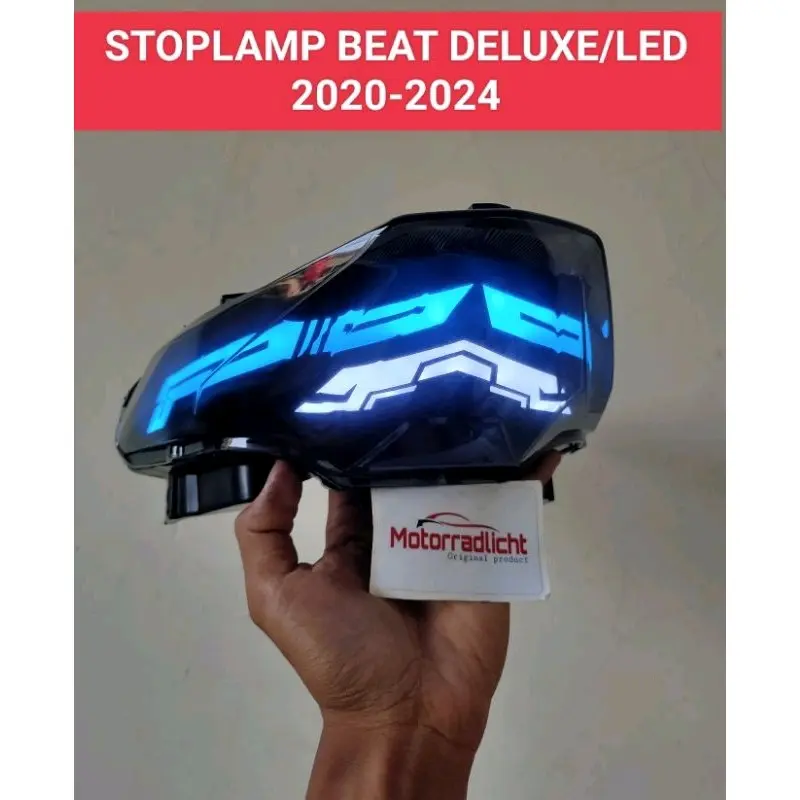 Lampu Stop Lampu Rem belakang Lazy Honda Beat Cbs iss Deluxe Beat Street New Led 2020-2024 K1a | BIRU Motorcycle