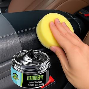 車内修理用パステ、タイヤ艶出し＆プラスチック部品復元剤、革ソファシートケア、色褪せ修復、長時間持続の艶出し剤