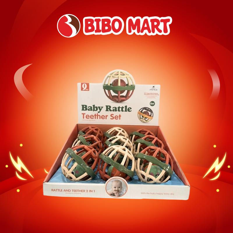 Đồ Chơi Bóng Lục Lạc Baby Rattle 1153 - Bibo Mart