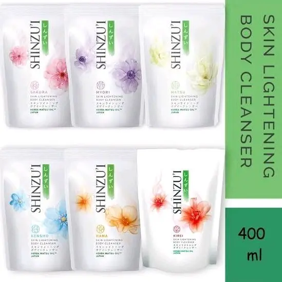 shinzui sabun cair matsu,kirei,sakura 400 ml Soap Tubuh