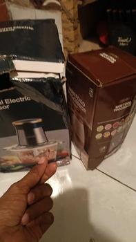 Product Review of [Jordi Onsu Exclusive] LUNALIFE Blender MFP7 Mini Choper 700ml Giling Halus dan Kasar 4 Mata Pisau Tajam from y**a 0