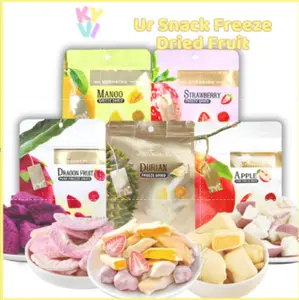 [ HALAL ] Tyl Ursnack Freeze Dried Fruit / Snack Durian Vacum / Strawberry Beku / Snack Buah Kering