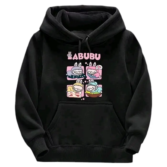 Sweater Hoodie Anak Labubu Terbaru 4-12 Tahun - jaket anak labubu - Kids, Fashion 2
