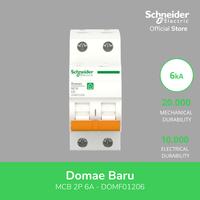 Gambar Schneider Electric NEW DOMAE MCB 6A 2P - DOMF01206 - Schneider Electric NEW DOMAE MCB 6A 2P - DOMF01206 dari Schneider Electric Indonesia Kab. Bekasi 2 Tokopedia