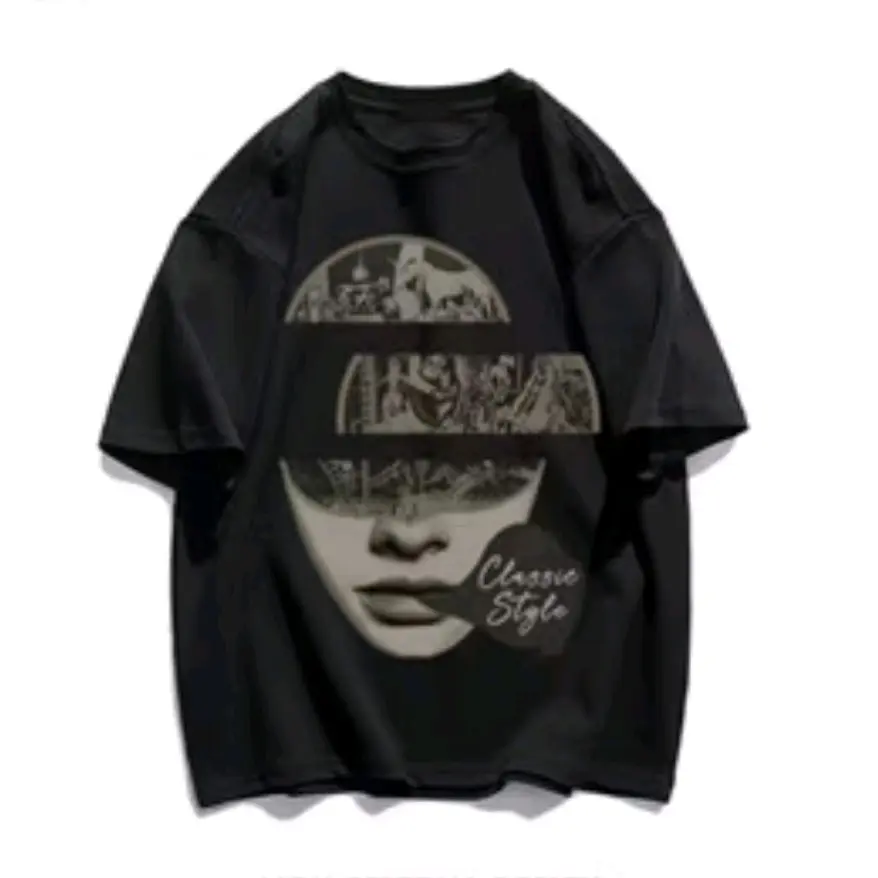 T-shirt Cowok Kece Kekinian atasan Pria Kaos Oversize By PINKCUTEEE