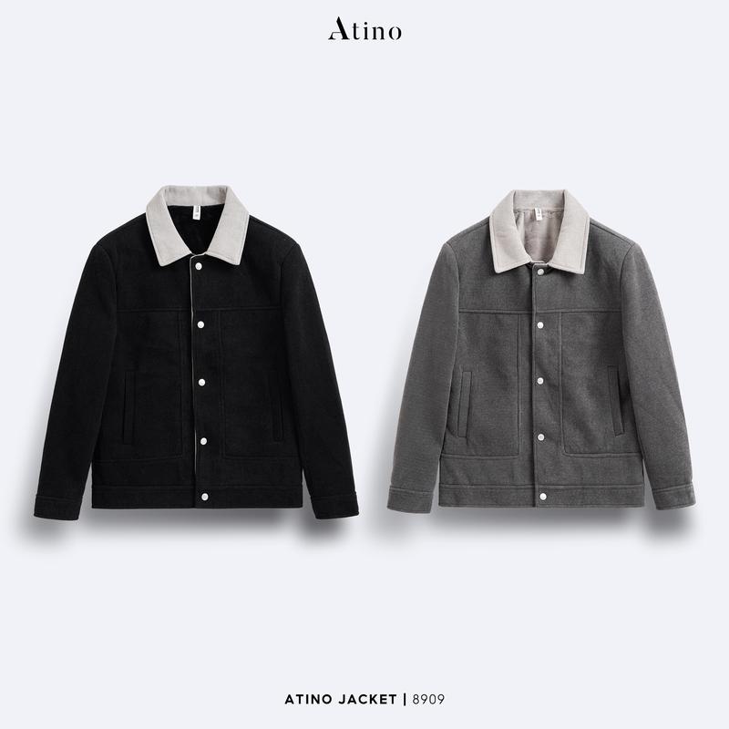 Áo Khoác Jacket ATINO Chất Liệu Polyester Cản Gió 2XL.2.8909