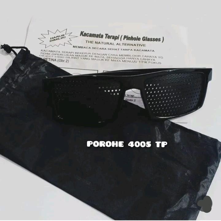 Kacamata terapi pinhole kacamata terapi rabun jauh dan dekat, terapi katarak juga bisa. model oval modal kotak oval model oval. 2