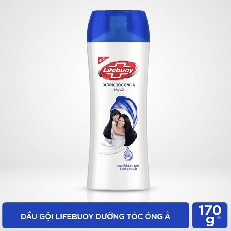 Dầu Gội Lifebuoy Dưỡng Tóc Óng Ả Chai 170g
