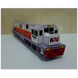 DIY Papercraft Kertas Kereta Api Indonesia CC201