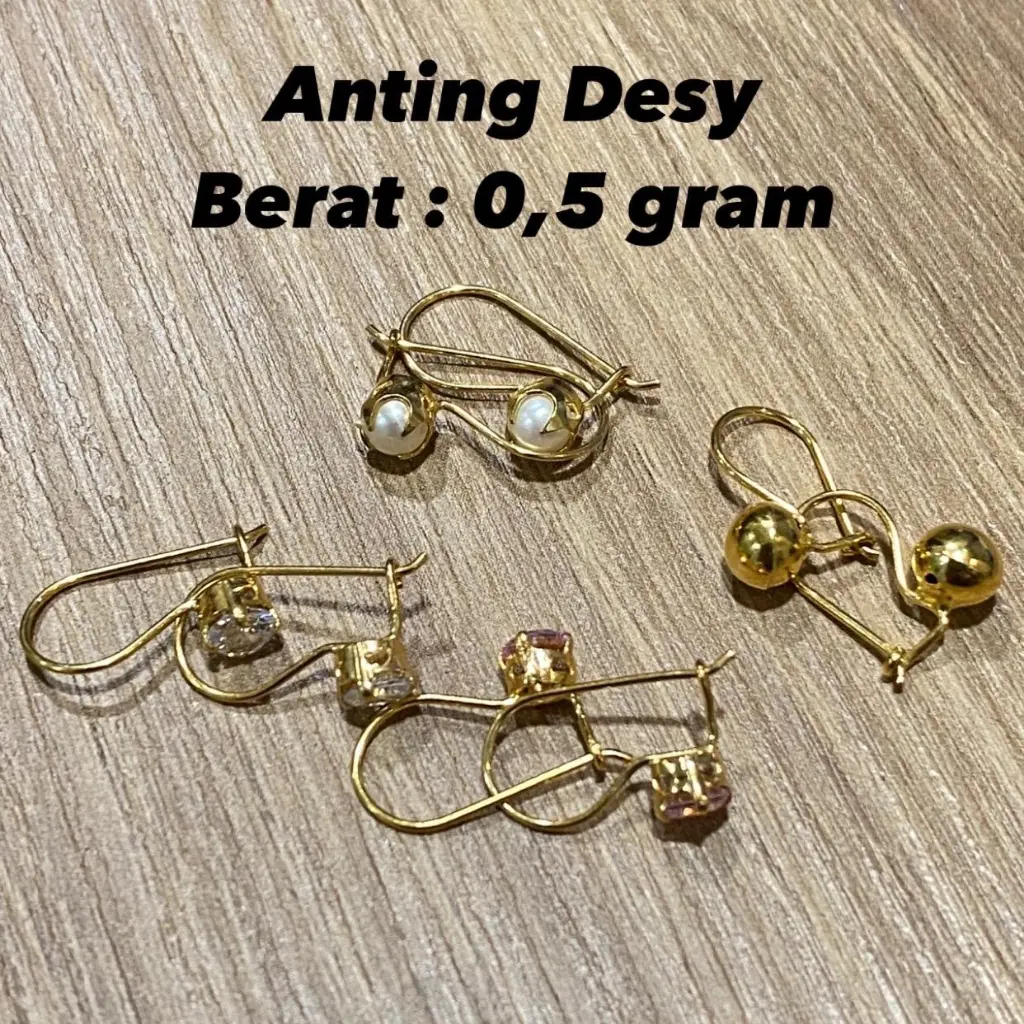 Anting Desy Banyak Model I Kode: 0,5gr