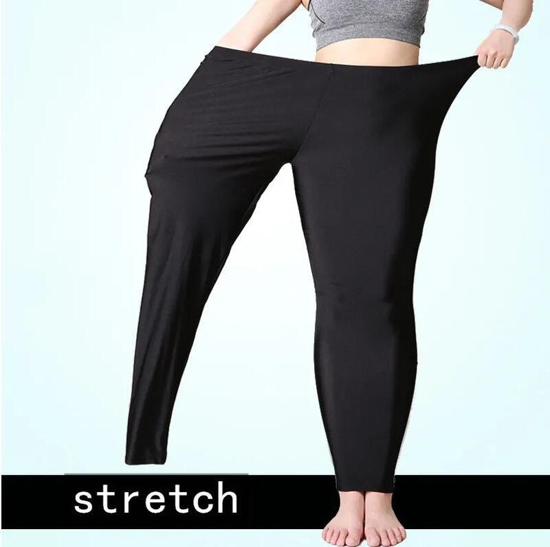 Product Introduction of S-5XL Yoga Sport Pants Women Korean Style Black Slim Long High waisted Home Wear Plus Size Thin Ladies Stretch Elastic Waist Legging Big Size 6