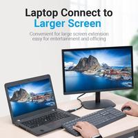 Gambar VENTION CONVERTER ADAPTER DISPLAY - DP Male to HDMI Female 4K - HBP dari Techno Computer Bali Kota Denpasar 5 Tokopedia