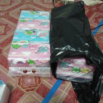 Product Review of FS - กระดาษทิชชู่เช็ดหน้า 240 แผ่นคู่ VIVY วีวี่ 2 หิ้ว 8 ห่อ from A**g T** X**n 2