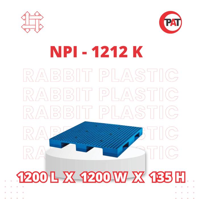 Gambar Rabbit Pallet Plastik NPI-1212 K dari Putra Alam Teknologi Kab. Bekasi Tokopedia