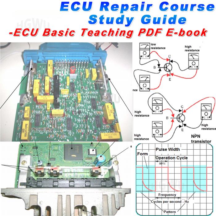 Jual ECU Repair Course Study Guide ECU Basic Teaching PDF E-book PDF ...