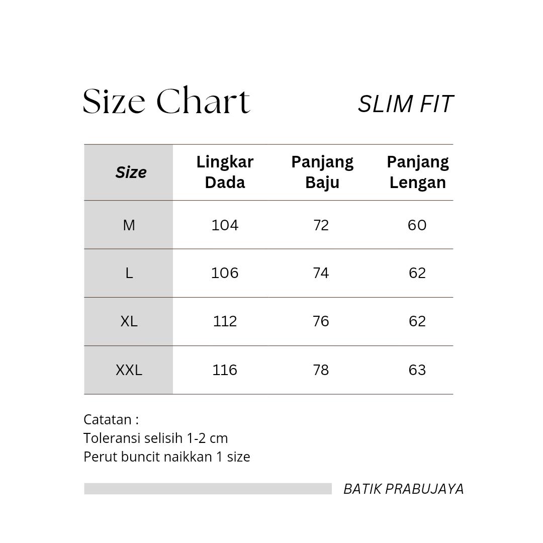 TRENGGALEK Baju Kemeja Batik Pria Slimfit Lengan Panjang Motif Modern Premium Formal Kondangan Kerja Full Furing Bahan Halus Adem Lembut