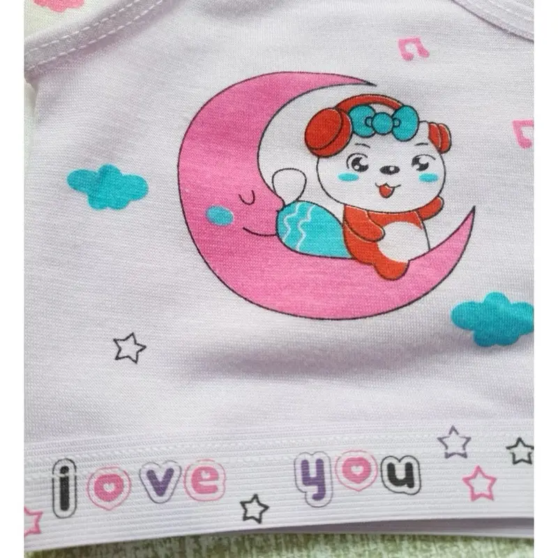 1 lusin miniset anak remaja bra mini anak SD SMP katun motif lucu murah Perempuan Fashion 6