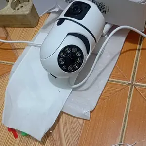 Yamiya  COD V380 Y33 Outdoor Dual Lens CCTV Camera Kecil HD 1080P WIFI Koneksi Nirkabel Penglihatan Malam Lensa Ganda Kamera Keamanan Dua Pelayaran PTZ Wireless