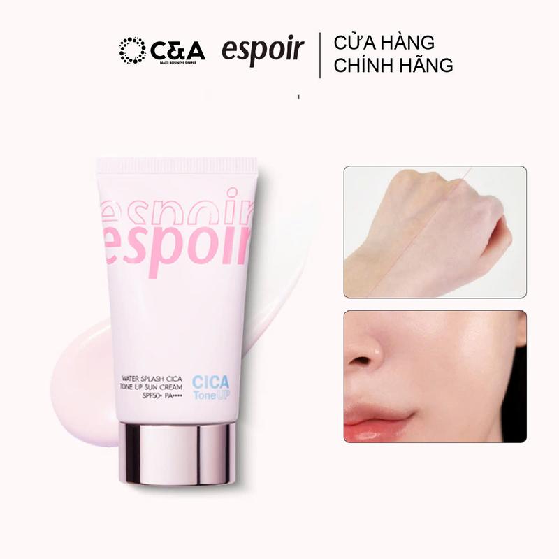   Deal độc quyền  Kem Chống Nắng Nâng Tone Espoir Water Splash Sun Cream Cica Tone Up  Tone Up Lasting SPF50+ PA++++ 