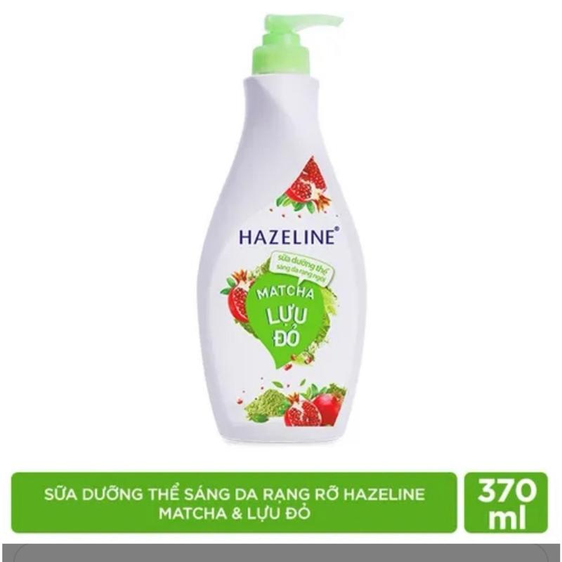 Hazeline Sữa Dưỡng Thể Sáng Da Rạng Rỡ Matcha & Lựu Đỏ 370ml