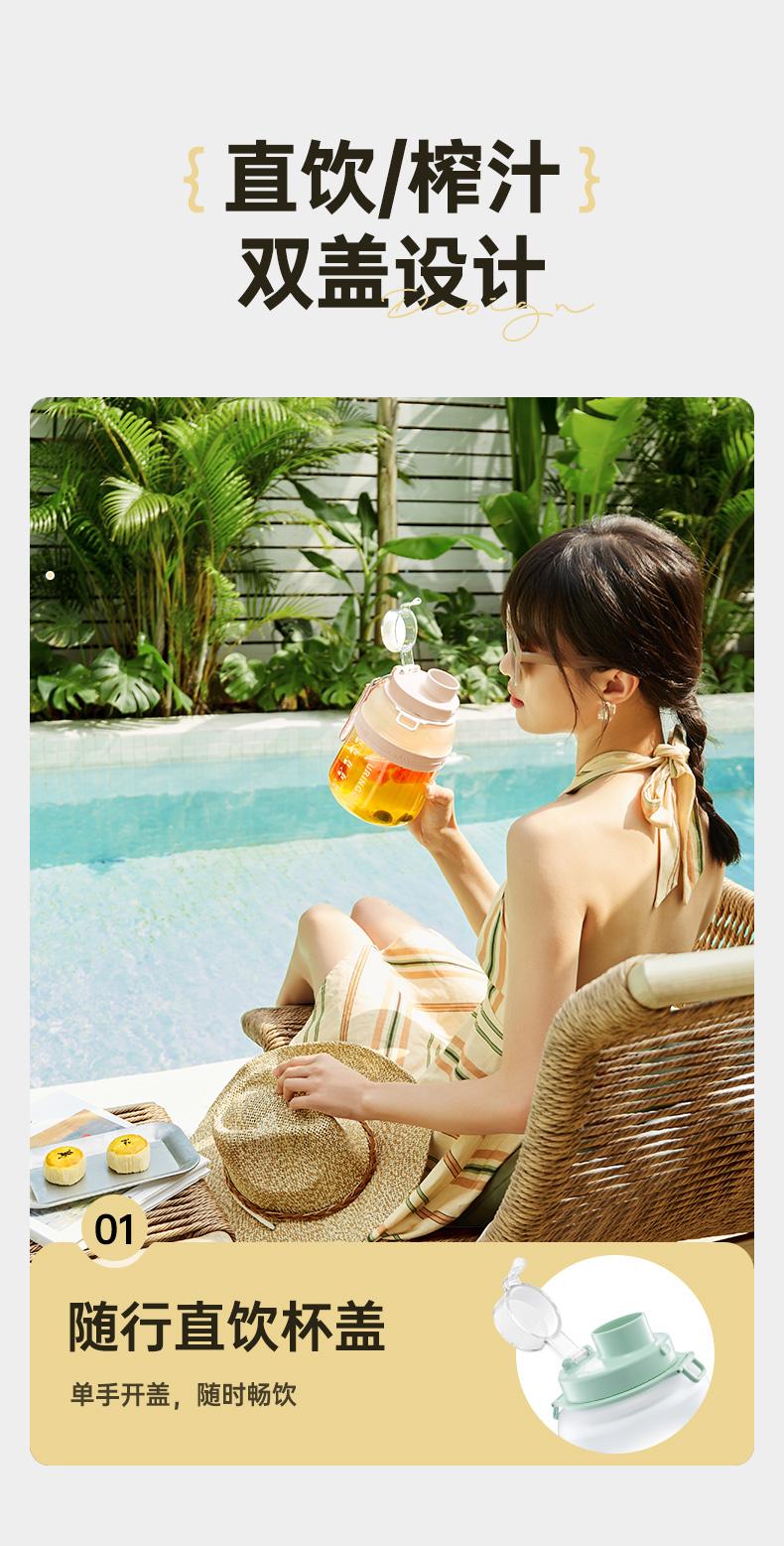 Product Introduction of Uringo Gelas Jus Rumah Multifungsi juicer Kecil portable Elektrik Ton Jus juice bucket cup 26