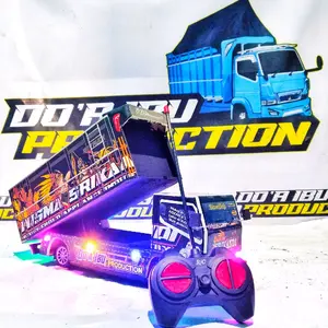promo miniatur truk oleng ful fariaasi remot kontrol dan lamu led warna Hadiah Anak Lampu Control Kontrol Dewasa