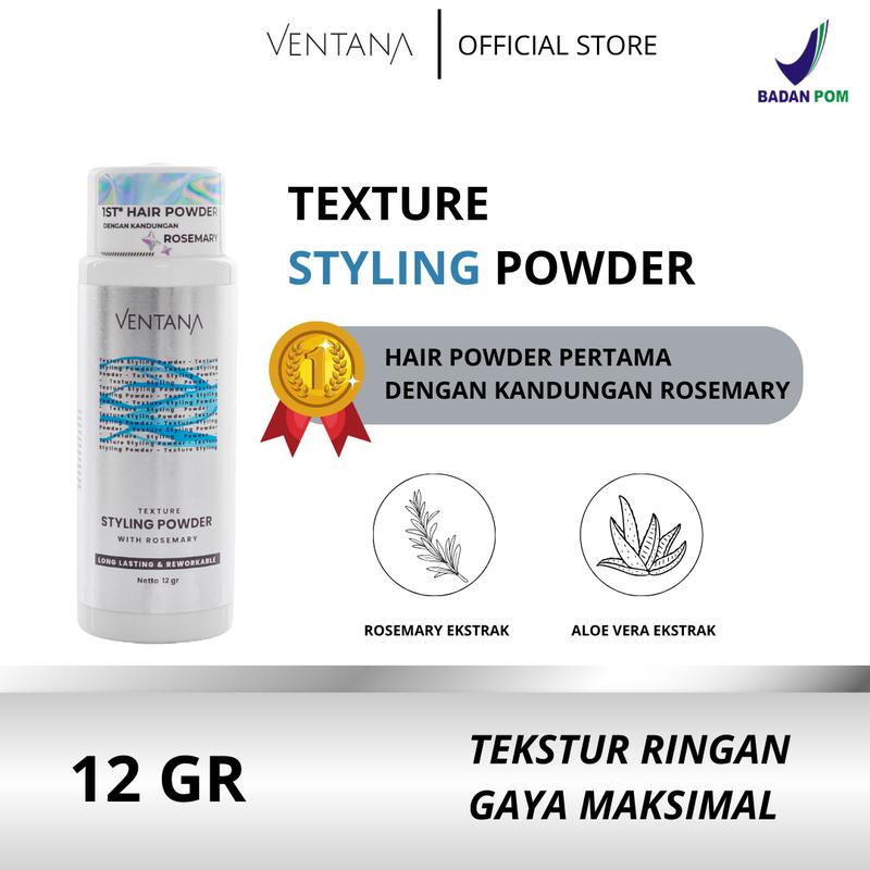 Ventana Texture Styling Powder With Rosemary 12 gr 0