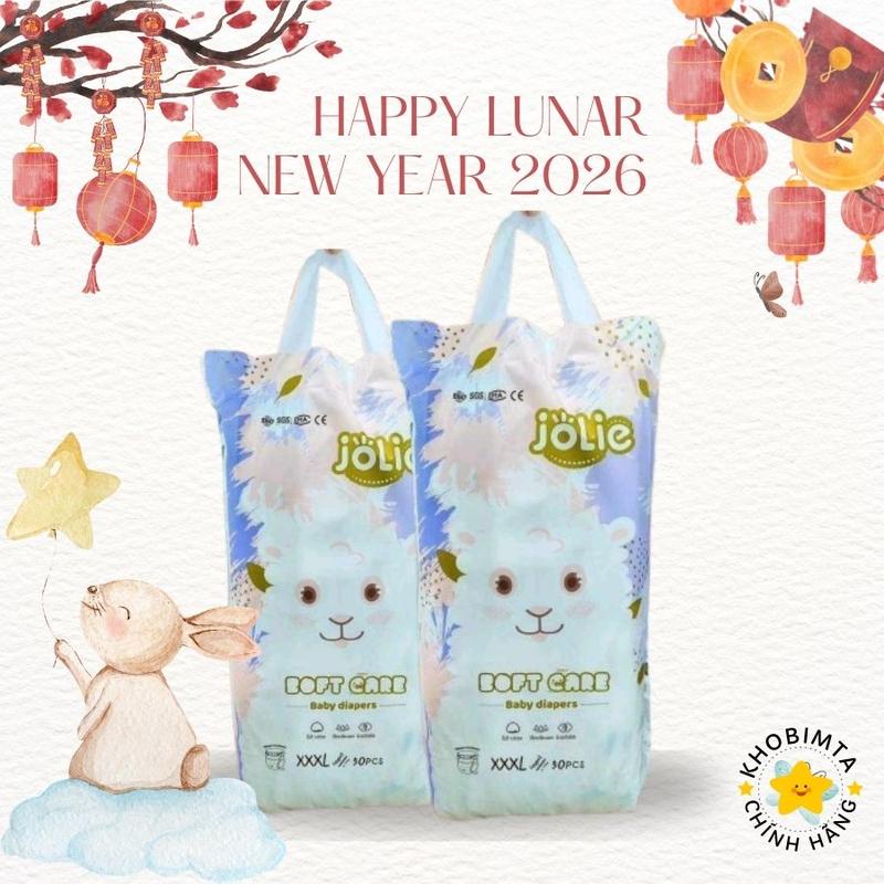   JOLIE  Bịch 50 MIẾNG Bỉm quần giá rẻ bỉm JOLIE mềm mỏng thấm hút tốt bỉm quần đủ size M đến 4XL bim xinh tã cho jolie 100 con nano cả 