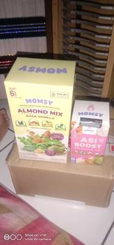 Product Review of MOMSY BUY 1 GET 1, ASI Booster 60 Kapsul X ALMOND MIX VANILLA 6 Sachet from Y**i N**e 0