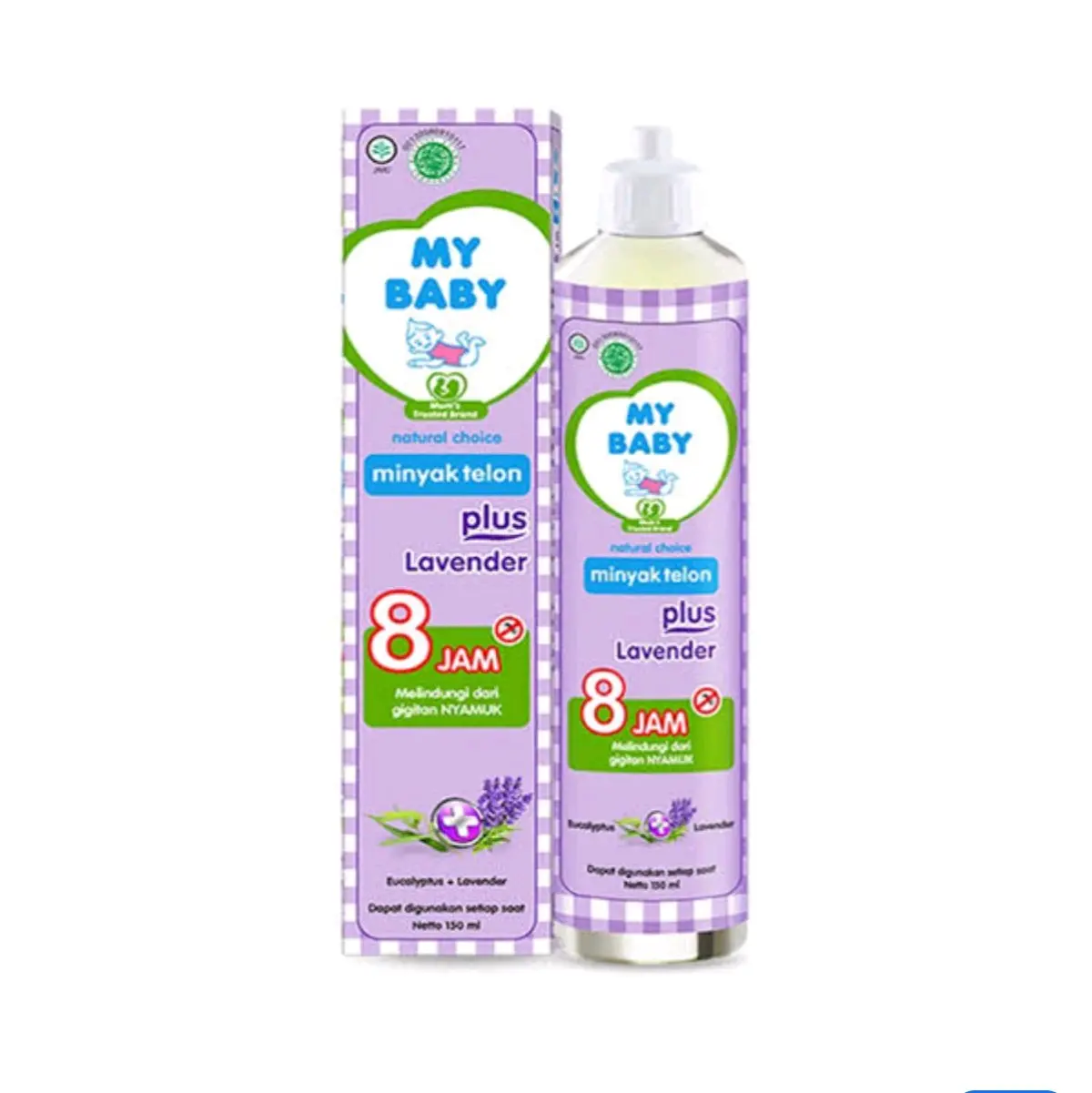MY BABY MINYAK TELON PLUS LAVENDER 150ML